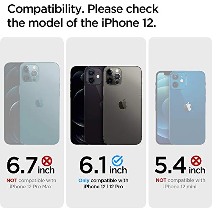 Spigen ACS01710 Tough Armor iPhone 12 MAX/PRO Black – Bild 2
