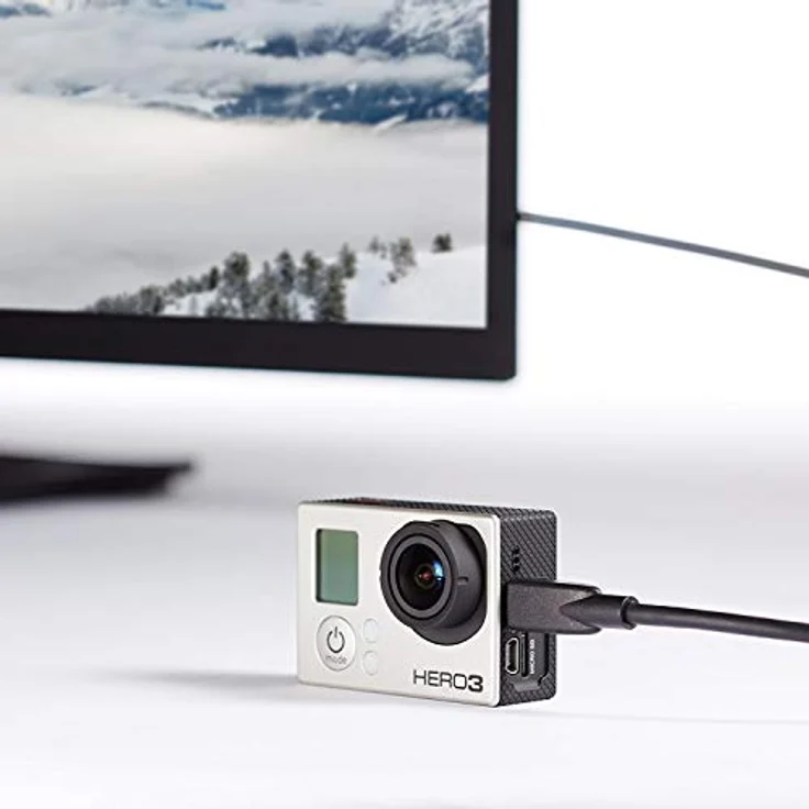 AmazonBasics Hochgeschwindigkeits-HDMI-Kabel, Typ Micro-HDMI auf HDMI, HDMI-Standard 2.0, 1,83 meter – Bild 5