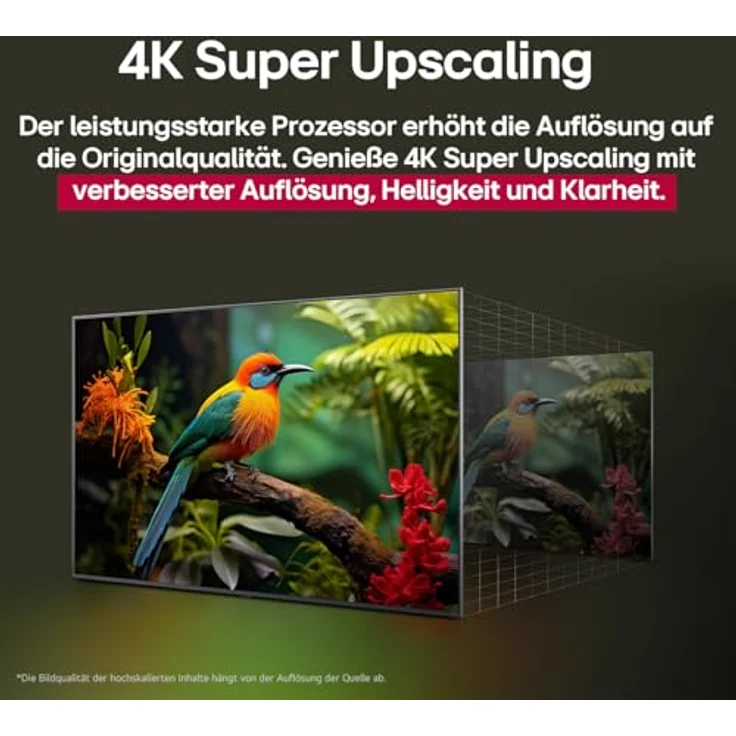 LG QNED evo AI 50QNED86A6C, 50 Zoll QNED 4K Ultra HD Smart TV mit HDR10, HLG, α7 AI-Prozessor und Dolby Vision – Bild 8