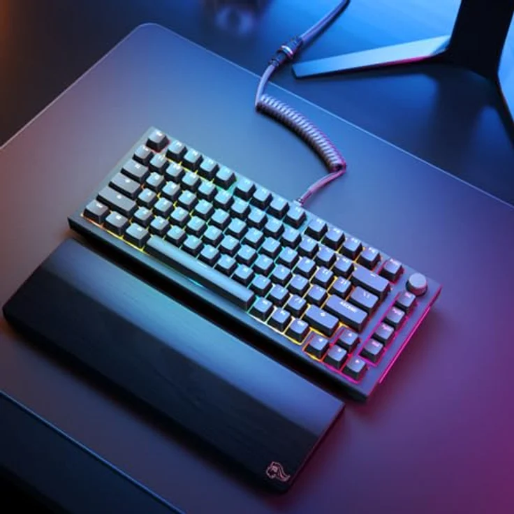 Glorious PC Gaming Race Tastatur-Handballenauflage, TKL, Holz - – Bild 6