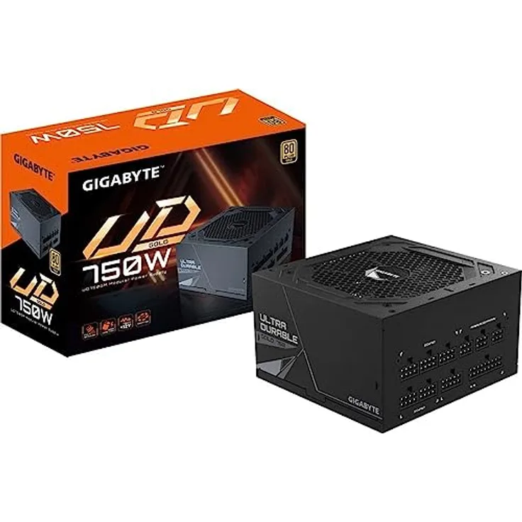 Gigabyte GP-UD750GM Power Supply Unit 750 W 20+4 pin ATX ATX Black
