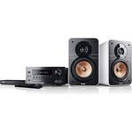 Teufel Ultima 20 Kombo Streaming Compact HiFi Stereo System - WLAN, Internetradio, Multiroom, Bluetooth aptX, LAN, USB, Bassreflex, Phase-Plug, Wave-Guide, Musikstreaming - Weiß - Preisvergleich