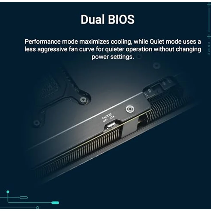 ASUS PRIME GeForce RTX 5070 12GB GDDR7 OC Edition Gaming Grafikkarte (NVIDIA Blackwell Architektur, DLSS 4, 2,5-Slot Design, SSF, PCIe 5.0, 3x DisplayPort 2.1b, 1x HDMI 2.1b) - Schwarz – Bild 5