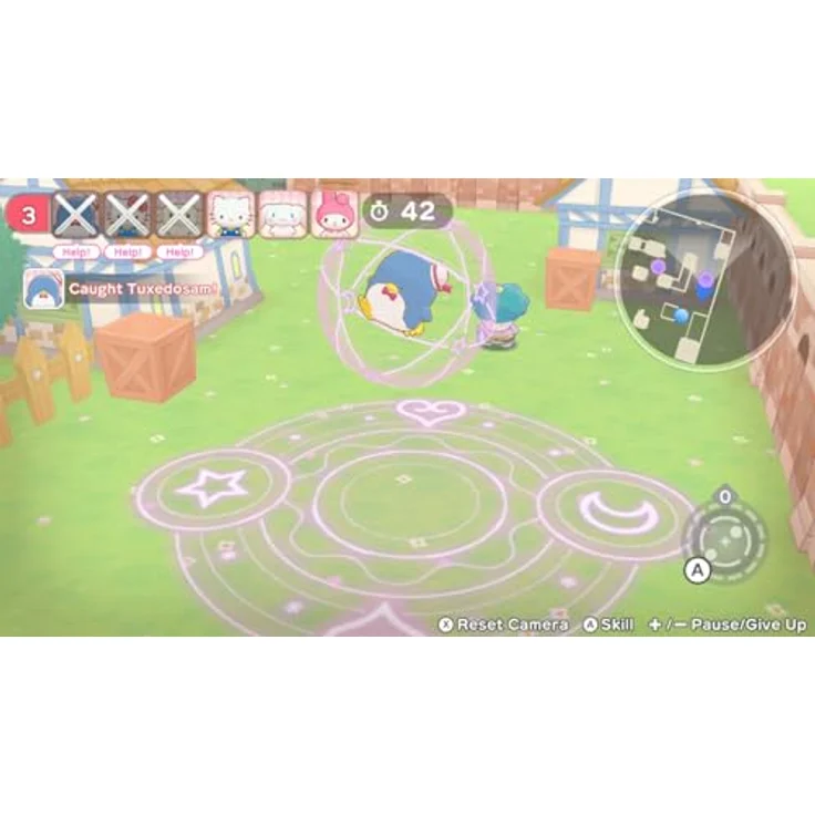 NIGHTHAWK GAMES Hello Kitty and Friends: Freeze Tag Party - Nintendo Switch, Actionspiel mit 35 Sanrio-Charakteren, lokalem und online Koop, über 70 Missionen – Bild 4