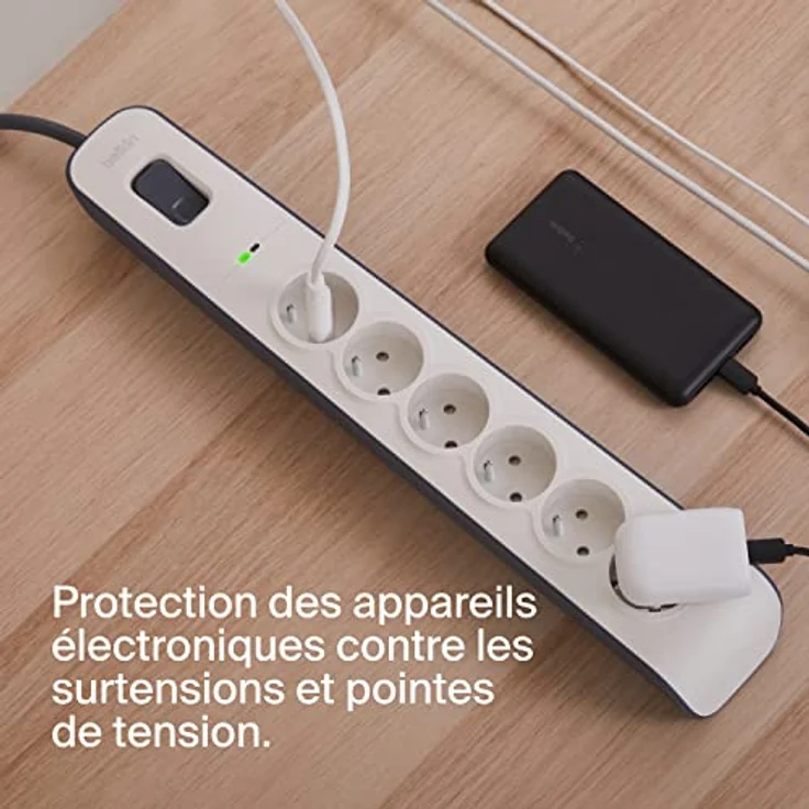 Belkin, Steckdosenleiste, BSV603ca2m , 6 AC-Ausgänge (6 x, CEE 7/5, 2 m) – Bild 3