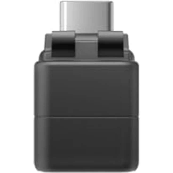 INSTA360 X5 Mic Adapter, Mikrofonadapter mit 3,5 mm Audio- und USB-C-Anschluss, Schwarz – Bild 4