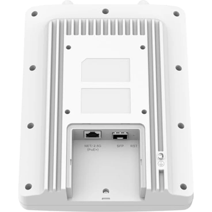 Grandstream GWN7670LR, Wi-Fi 7 Access Point PoE mit 3,6 Gbps Geschwindigkeit und 350 m Reichweite, Dualband-Antennen – Bild 4