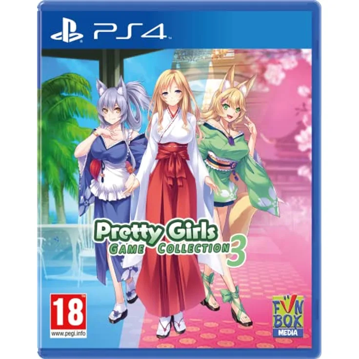 Funbox Media Pretty Girls Game Collection III, PS4-Spiel, 3. Edition der beliebten lewd Puzzle-Serie