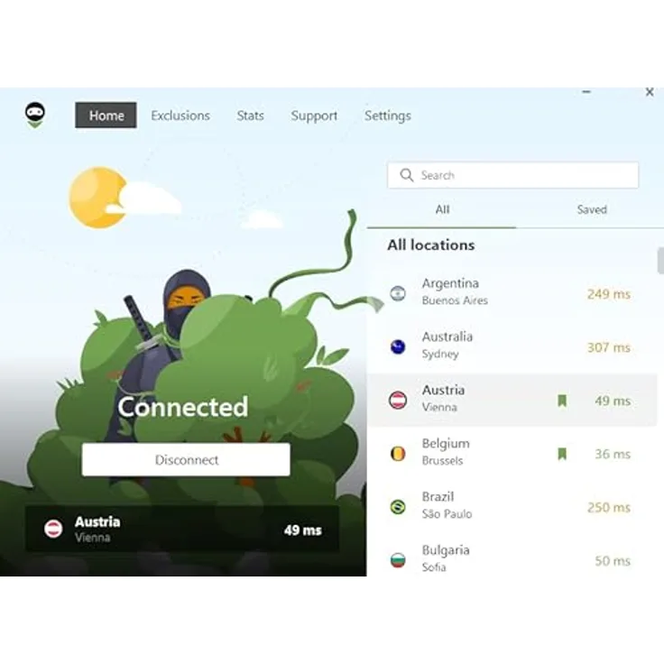 ADGUARD VPN, Software für Windows, macOS, Android und iOS, 10 Geräte, 1 Jahr, schnelle Geschwindigkeiten, 70+ Serverstandorte, No-Logs-Richtlinie, Aktivierungscode per E-Mail