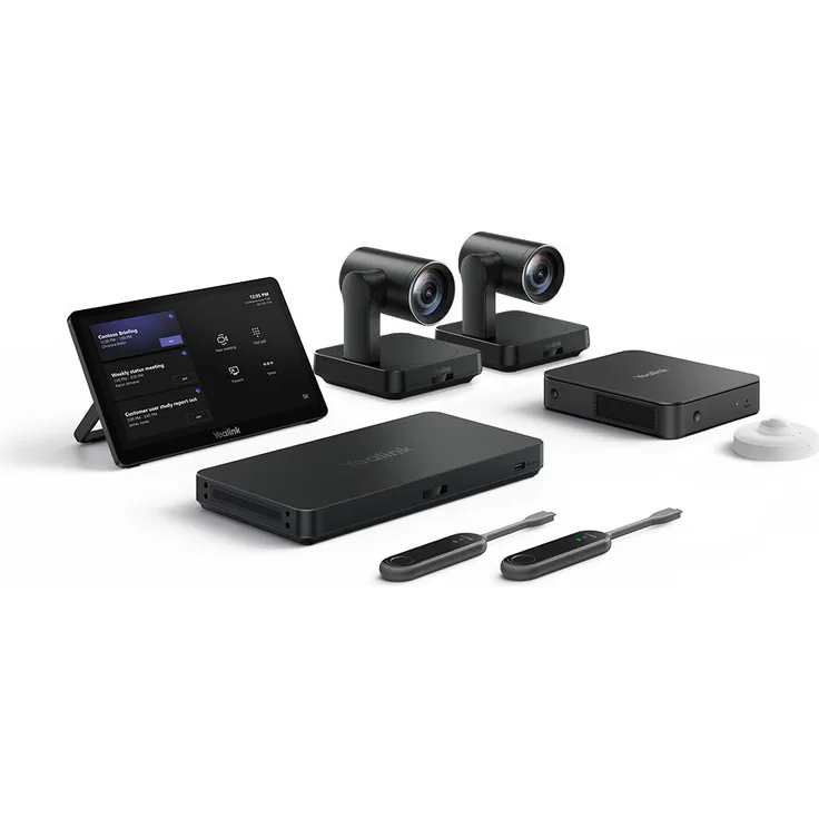 Yealink MVC Room System MVC940-C5-008, Video-Conferencing Set für grosse Räume, 4K-PTZ-Kamera UVC84