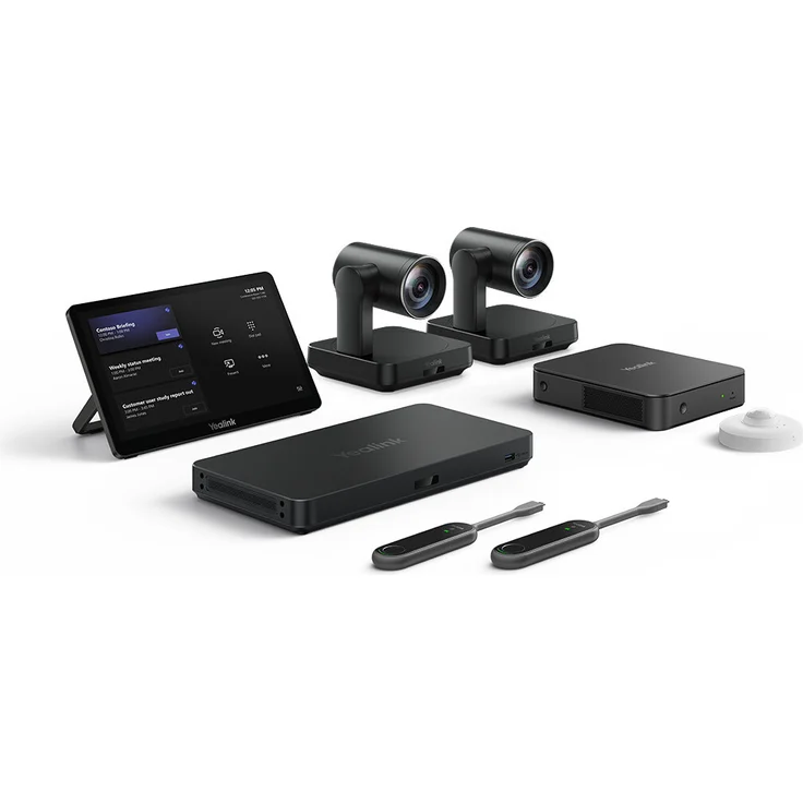 Yealink MVC Room System MVC940-C5-008, Video-Conferencing Set für grosse Räume, 4K-PTZ-Kamera UVC84