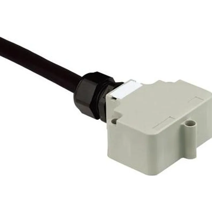 Weidmüller SAI-4/6/8-MHF 5P PUR16M 1791461600, Passive Sensor/Aktorbox mit PC Netzteil, Schwarz