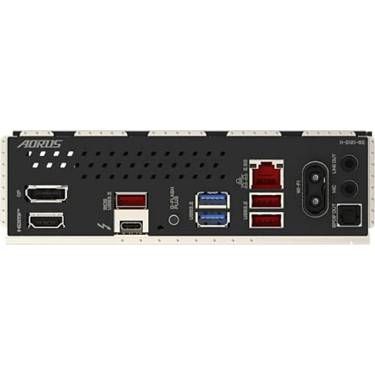 Gigabyte Z890I AORUS Ultra Motherboard - Unterstützt Intel Core Ultra (Serie 2) CPUs, 8+1+2 Phasen VRM, bis zu 8800MHz DDR5 (OC), 1xPCIe 5.0 + 1xPCIe 4.0, Wi-Fi 7, 2.5GbE LAN, Thunderbolt 4 - Schwarz – Bild 5