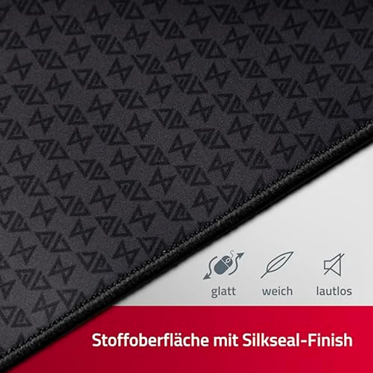 Dpi Merchandising The Witcher Mousemat "Signs" (XXL), komfortable Mausmatte mit rutschfester Naturkautschukunterlage, 80 x 35 cm, langlebige Qualität – Bild 3