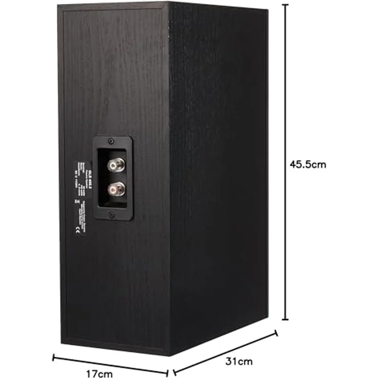 Canton GLE 455.2 Center Mittelkanallautsprecher, 80-140 Watt, schwarz Center-Lautsprecher - 85 Watt - schwarz – Bild 3