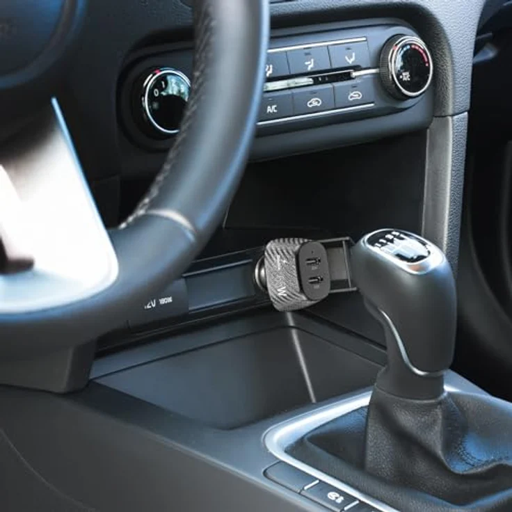 Cellular Line Car Power Hyper, Auto-Ladegerät mit 2 Anschlüssen, 65 W Power Delivery für iPhone, Samsung, Xiaomi, Oppo und andere Smartphones und Tablets (versandkostenfrei) – Bild 2
