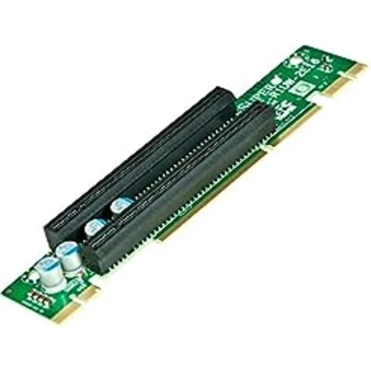 Supermicro RSC-R1UW-2E16 Interne PCIe Karte und Schnittstellenadapter (PCIe, 1U) - RoHS-kompatibel, 2 x PCI-E x16, WIO Slot, 1U