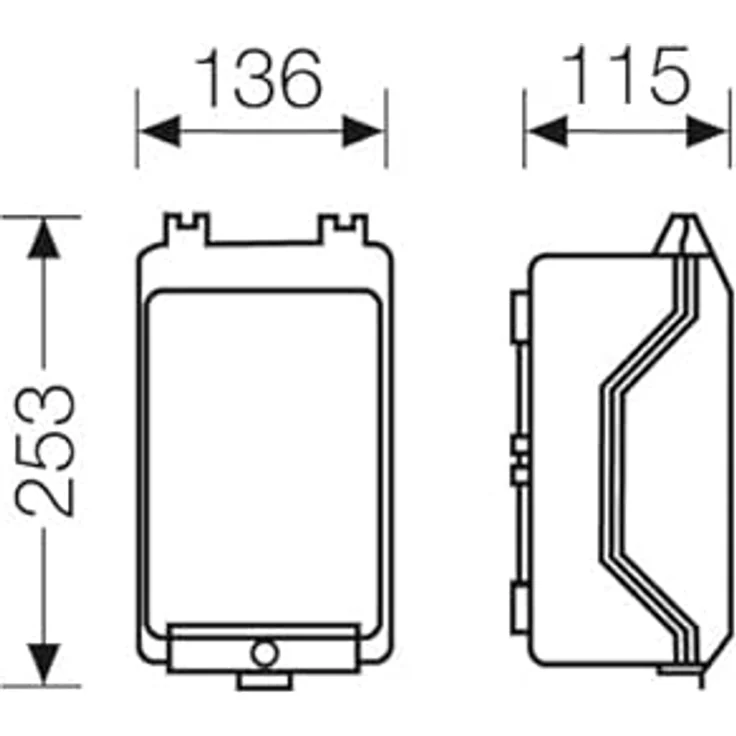 Hensel Leergehäuse 136x253x115mm KG 9001 - Preisvergleich – Bild 4