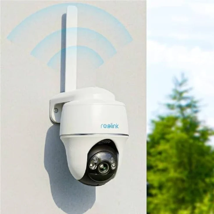 Reolink Go Series G430 (2560 x 1440 Pixels), Netzwerkkamera, Weiss, 4G LTE, 355° Schwenken, 140° Neigen, 2K 4MP Super HD, Personen-/Fahrzeugerkennung, Echtzeitkommunikation – Bild 4