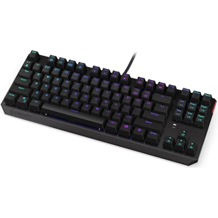 ENDORFY Thock TKL Red, Mechanische TKL-Tastatur mit konfigurierbarer RGB-Hintergrundbeleuchtung und Kailh Red-Schaltern – Bild 1