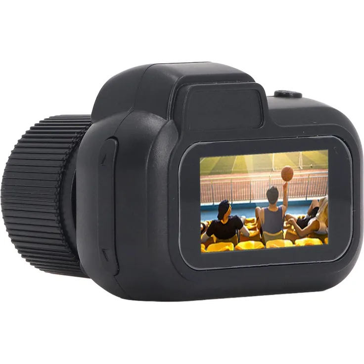 Lixada Mini-Digitalkamera 1080P, 2 MP Videoaufnahme mit Farbbildschirm, 100 Minuten Akkulaufzeit, Handgelenkband für Jugendliche und Kinder