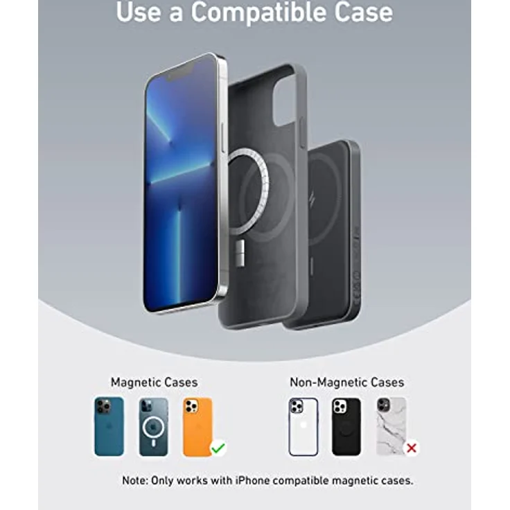 Anker 621 Magnetic Battery (MagGo), schwarz (A1610012) – Bild 6