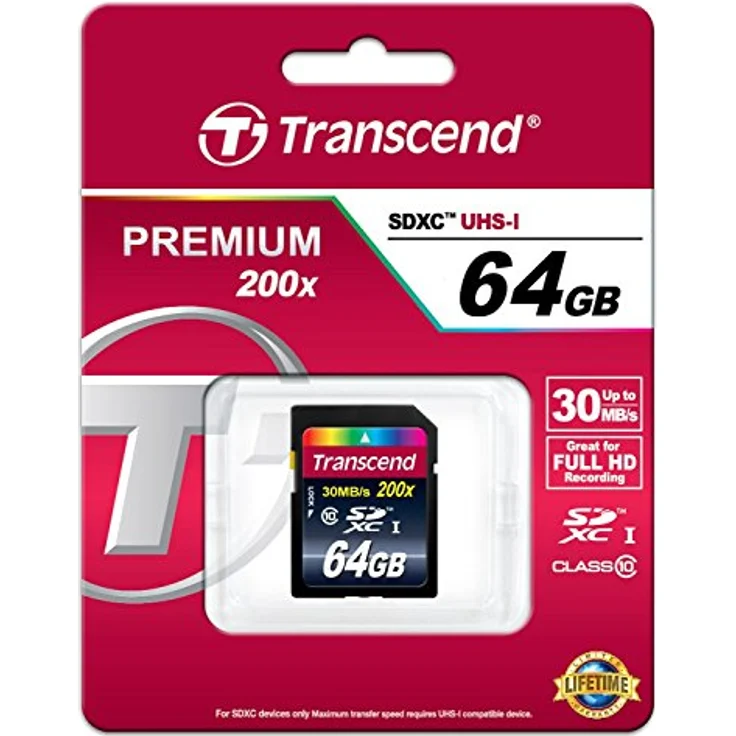 Transcend Extreme-Speed SDHC Class 10 Speicherkarte (bis 30MB-s Lesen) – Bild 2