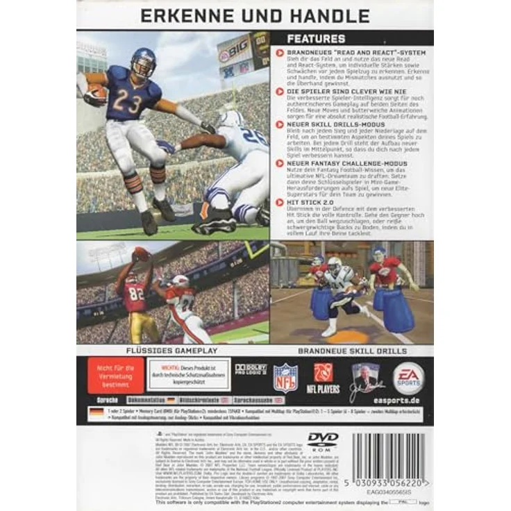 Madden NFL 08 (PS2) – Bild 3