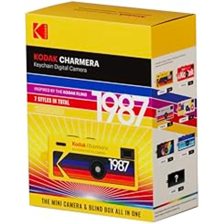 Kodak Charmera Kompaktkamera, 1,6 MP, 1440 x 1080 Pixel, Mehrfarbig – Bild 2