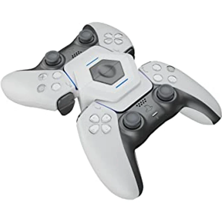 Gioteck AC-2 AMMO Clip Charging Dock, Wired, für Sony PlayStation 5, mit USB-C Anschluss und 2-Meter Kabel, LED Ladeanzeige – Bild 4