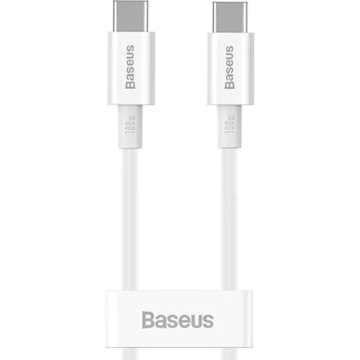 Baseus Superior Series USB-C auf USB-C Kabel, 100W Schnellladung, 1m, weiß