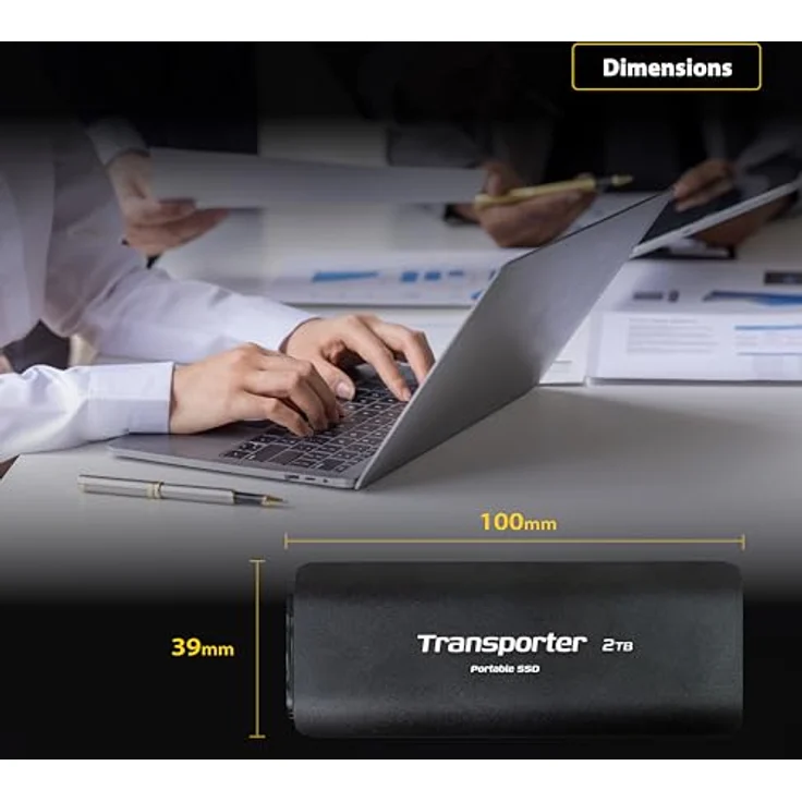 Patriot Transporter PTP2TBPEC Externe SSD-Festplatte (2 TB, Typ C) – Bild 3