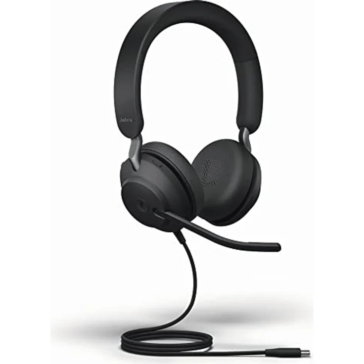 Jabra Evolve2 40 SE USB-C Stereo MS Black – Bild 1