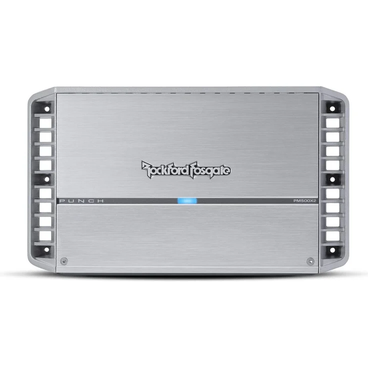 Rockford Fosgate PM500X2 Marine 2-Kanal Verstärker mit 500W RMS Leistung und Marine-Grade Schutz