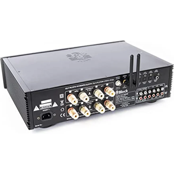 BLOCK CVR-100+ MKIII All-in-One System mit CD-, HCDC-, CD-R- und CD-RW-Player, MP3-Dateien, Webempfänger, Multiroom-Funktion, Bluetooth-Konnektivität, Schwarz – Bild 3