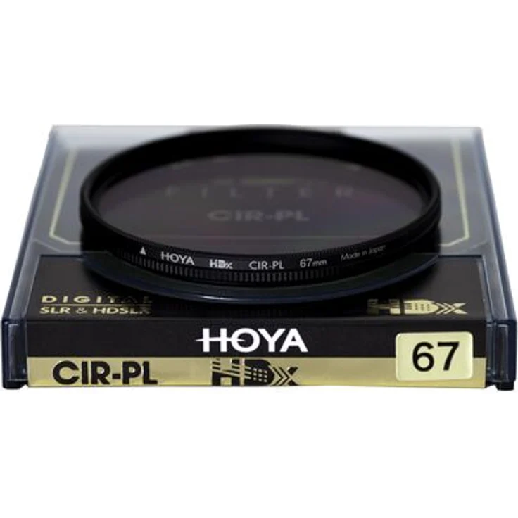 Hoya HDX CIR-PL 82mm, Zirkulärer Polarisationsfilter für Landschaftsfotografie, reduziert Spiegelungen und intensiviert Farben