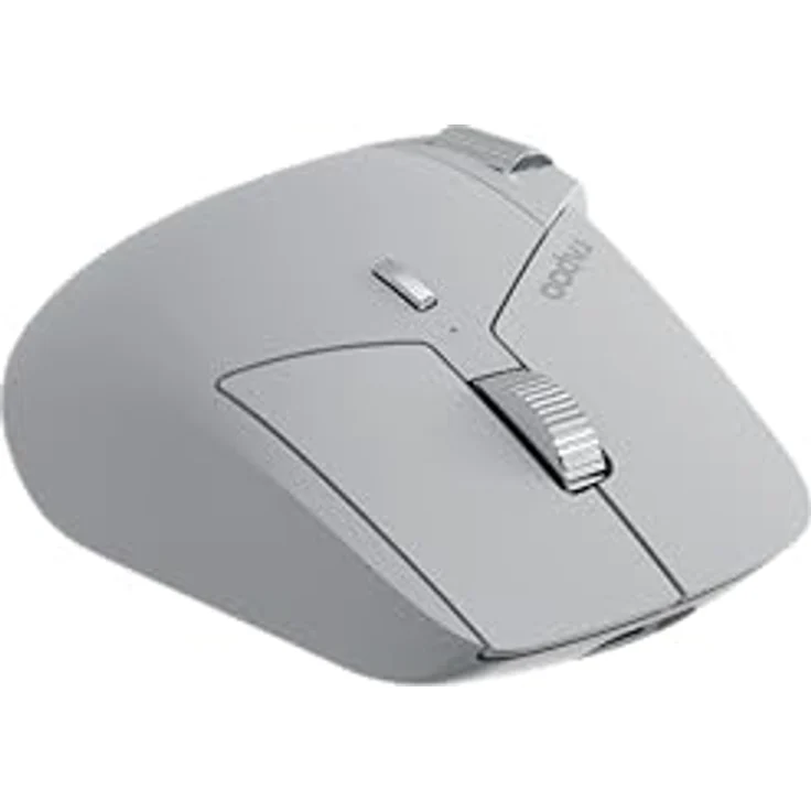 Rapoo MT760M - Wireless Mouse (Kabellos), Maus, Grau mit 4000 DPI Sensor und wiederaufladbarer Lithium-Batterie – Bild 6