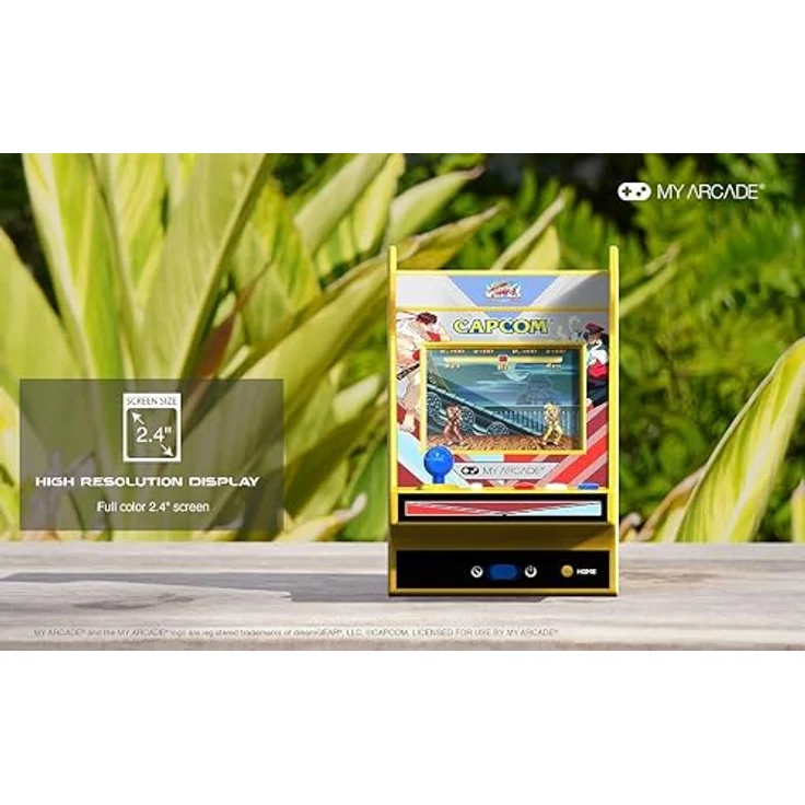 My Arcade Nano Player Street Fighter II, portable Konsole mit 2.4" Farbdisplay und 2 Spielen – Bild 4