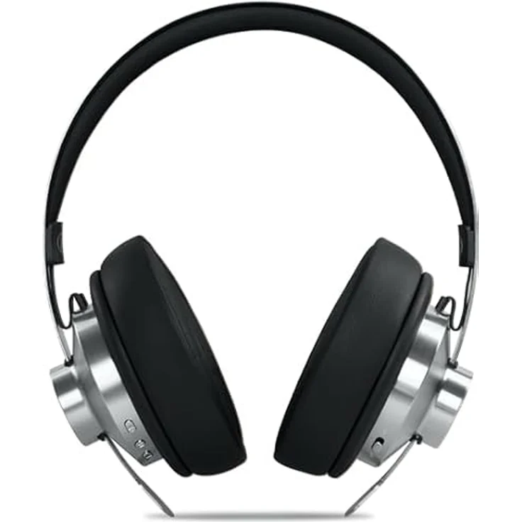Muse M-298 SBL, Stereo Kopfhörer mit Bluetooth, Aktive Geräuschunterdrückung, Kabelgebunden und Kabellos, Schwarz/Silber – Bild 2