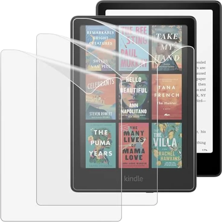 MoKo 3 Stück Blendfreie Displayschutzfolie für Kindle Paperwhite 12. Gen (2025/2026) & Colorsoft (2024), Kratzfest, Anti-Fingerabdruck, Matt, 7 Zoll