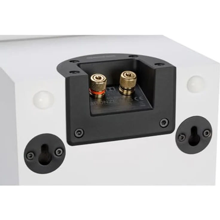 Monitor Audio AMS 6G Dolby Atmos® Enabled-Lautsprecher, Weiß, Paar, 2-Wege, 8 Ohm, 60 Watt, Dolby Atmos®-Zertifiziert – Bild 3