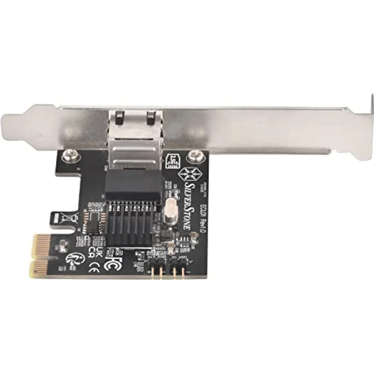 SilverStone Technology SST-ECL01 - RJ45-PCIe-Netzwerkschnittstellenkarte für 2, 5 Gbps – Bild 2