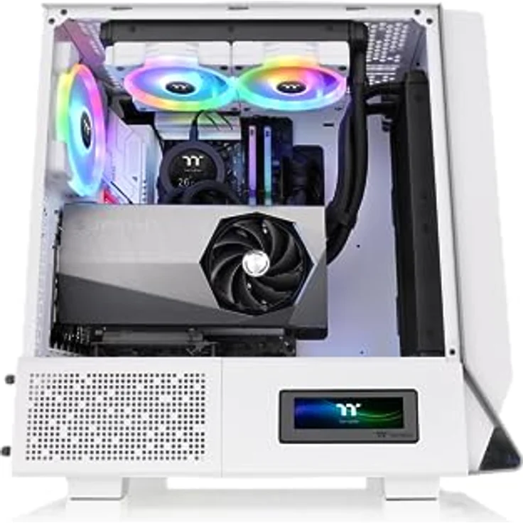Thermaltake Ceres 300 TG ARGB, Mid Tower Chassis, White – Bild 2