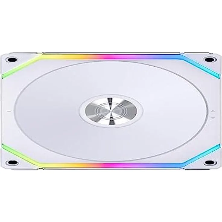 Lian Li PC Lüfter 140mm UNI FAN SL140 V2 RGB PWM - PC Fan - L-Connect 3-Software - 32 RGB-LEDs - Gehäuse Lüfter - RGB Lüfter 140mm - Gehäuselüfter 140mm - Lüfter PC - PC Lüfter RGB - Weiß