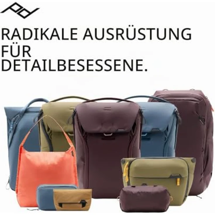 Peak Design Everyday Backpack 20L, Fotorucksack mit MagLatch-Hardware, wetterfest aus 100% recyceltem Nylon, erweiterbar um 3L, grün – Bild 9