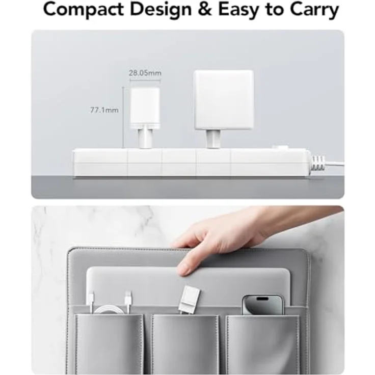 Cudy CH20 USB-C-Ladegerät, 20 W Schnellladegerät mit QC/PD 3.0 Technologie, universelle Kompatibilität für iPhone, iPad, Samsung, kompakt und leicht – Bild 3