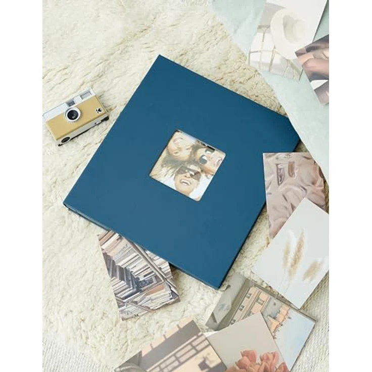 Walther design EA-110-L Fun Einsteckalbum, für 400 Fotos im Format 10 x 15 cm, blau – Bild 3