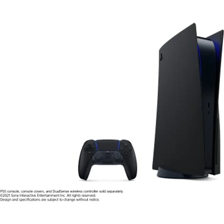 Sony PS5 Standard Cover Midnight Black - Preisvergleich – Bild 3