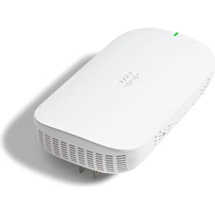 Cisco Business 151AXM Wi-Fi 6 2x2 Mesh-Extender – Wandsteckdose, 3 Jahre Hardwareschutz (CBW151AXM-B-NA) | Erfordert Cisco Business 150AX Access Points