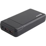 Denver PQC-15007 (15000 mAh) Powerbank mit Schnellladefunktion, Grau